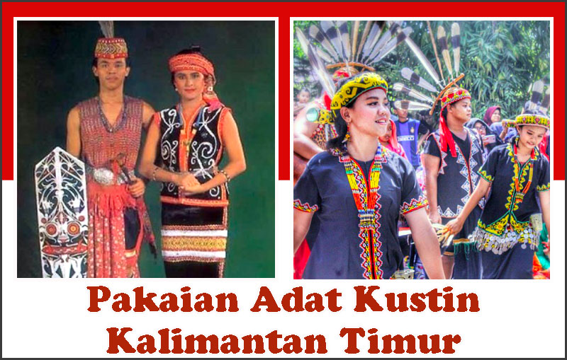 √ Pakaian Adat Kalimantan Timur LENGKAP; Nama, Gambar Dan
