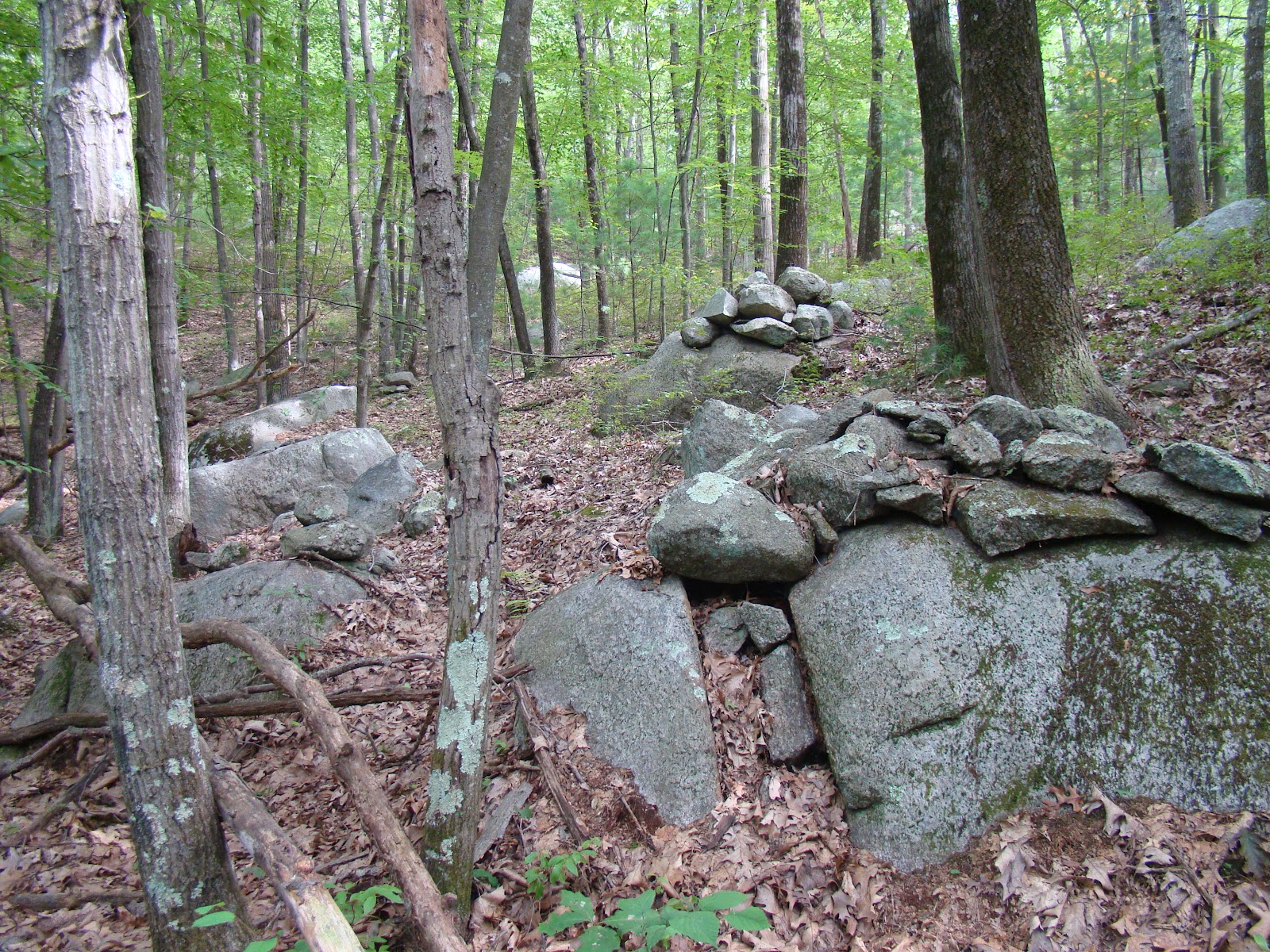 Rock Piles Blackstone Valley Heritage Park Rock Piles