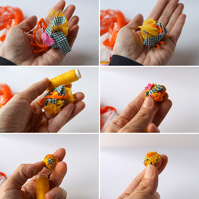 Fabric balls Journey into Creativity