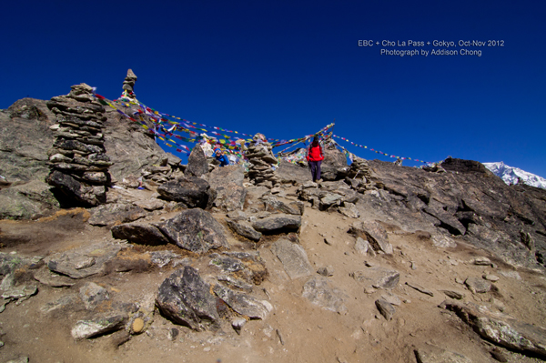 Summit of Gokyo Ri Summit of Gokyo Ri