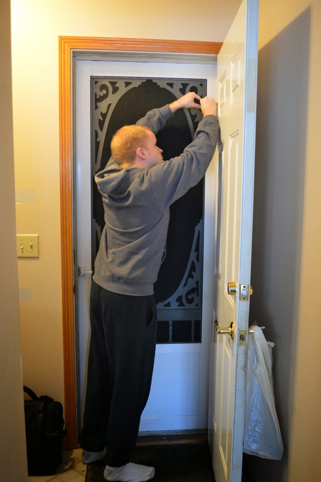 Vermillion Home Adventures The Drafty Door with a Jiggly Handle