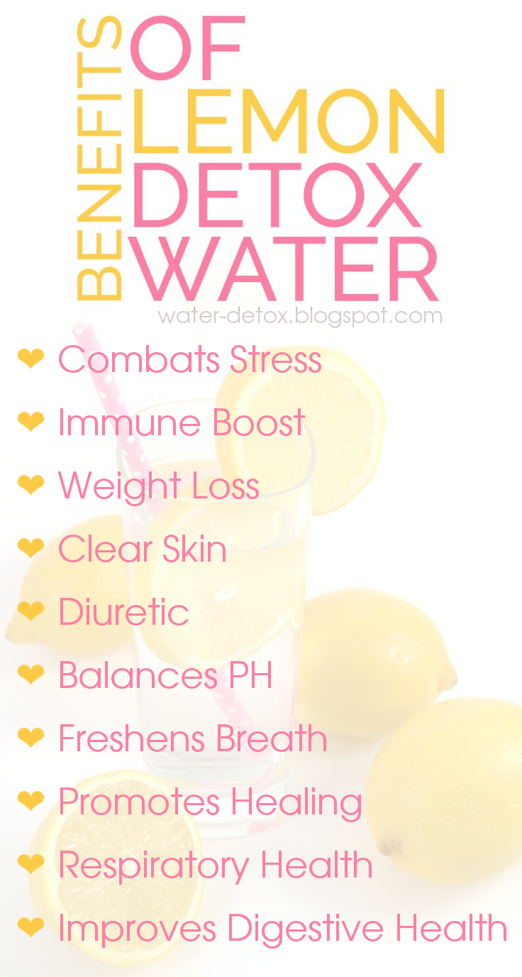 10 Benefits Of Lemon Detox Water