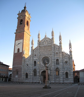 Monza' s Duomo, the striking Basilica of San  Giovanni Battista