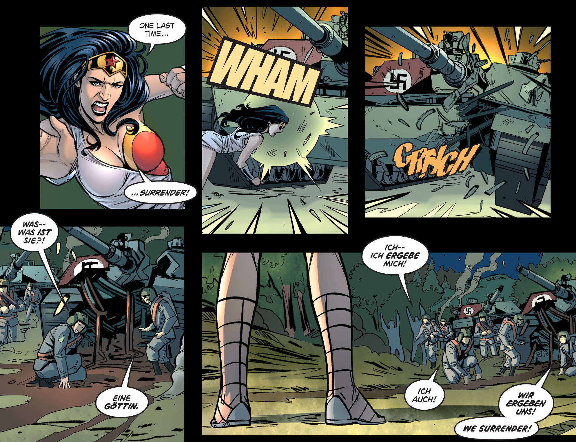 Read online DC Comics: Bombshells comic -  Issue #9 - 19