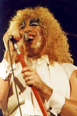 Twisted Sister on stage at Hammerheads February 5, 1982 for their 200th performance