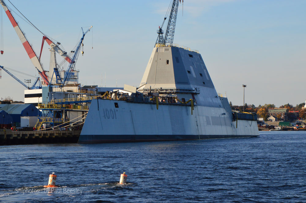 Shiphotos...by Paul Beesley New ships being built at Bath Iron Works