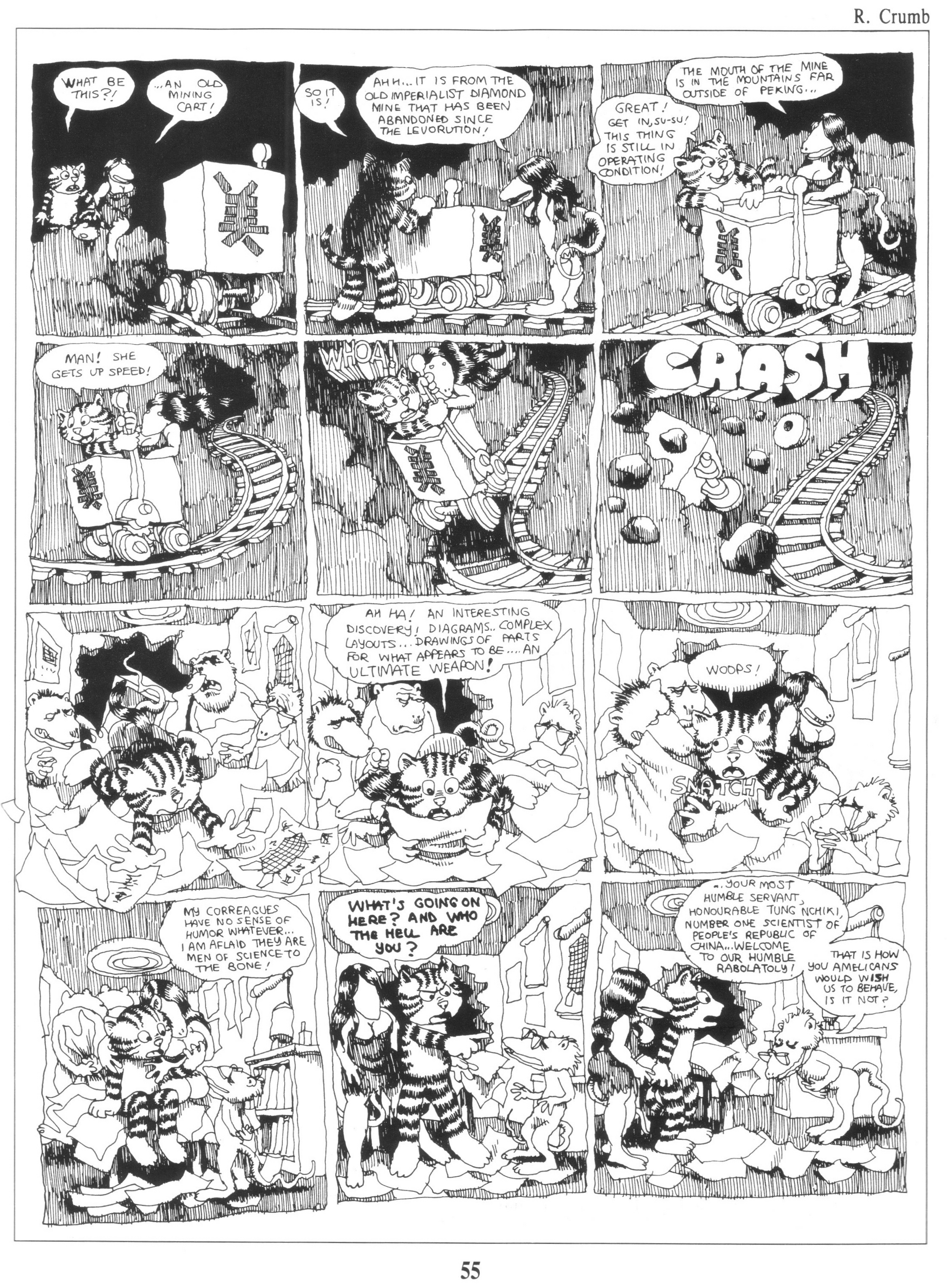 Read online The Complete Crumb Comics comic -  Issue # TPB 3 - 66