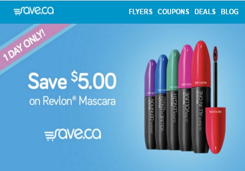 Save.ca Revlon $5 off High Value Coupon