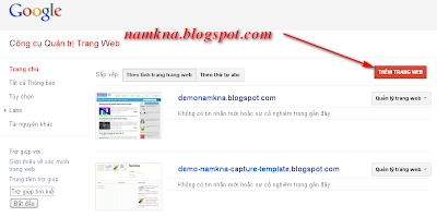 Tạo site map hỗ trợ SEO và page rank cho blogspot