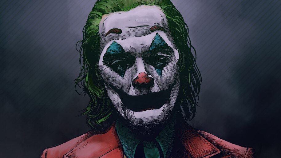 Joker, 2019, Joaquin Phoenix, Art, 4K, #3.127 Wallpaper PC Desktop