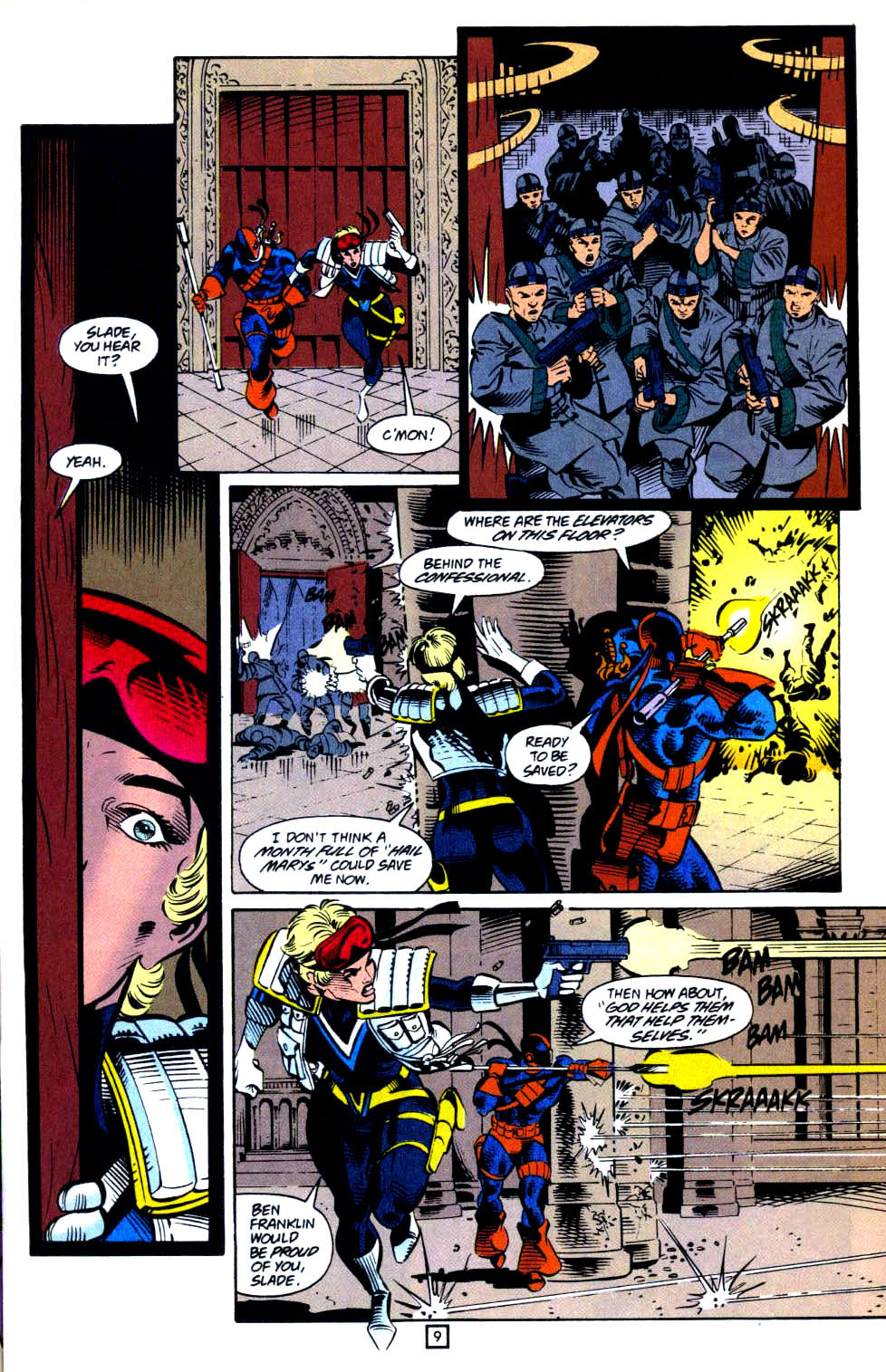 Read online Deathstroke (1991) comic -  Issue #33 - 10