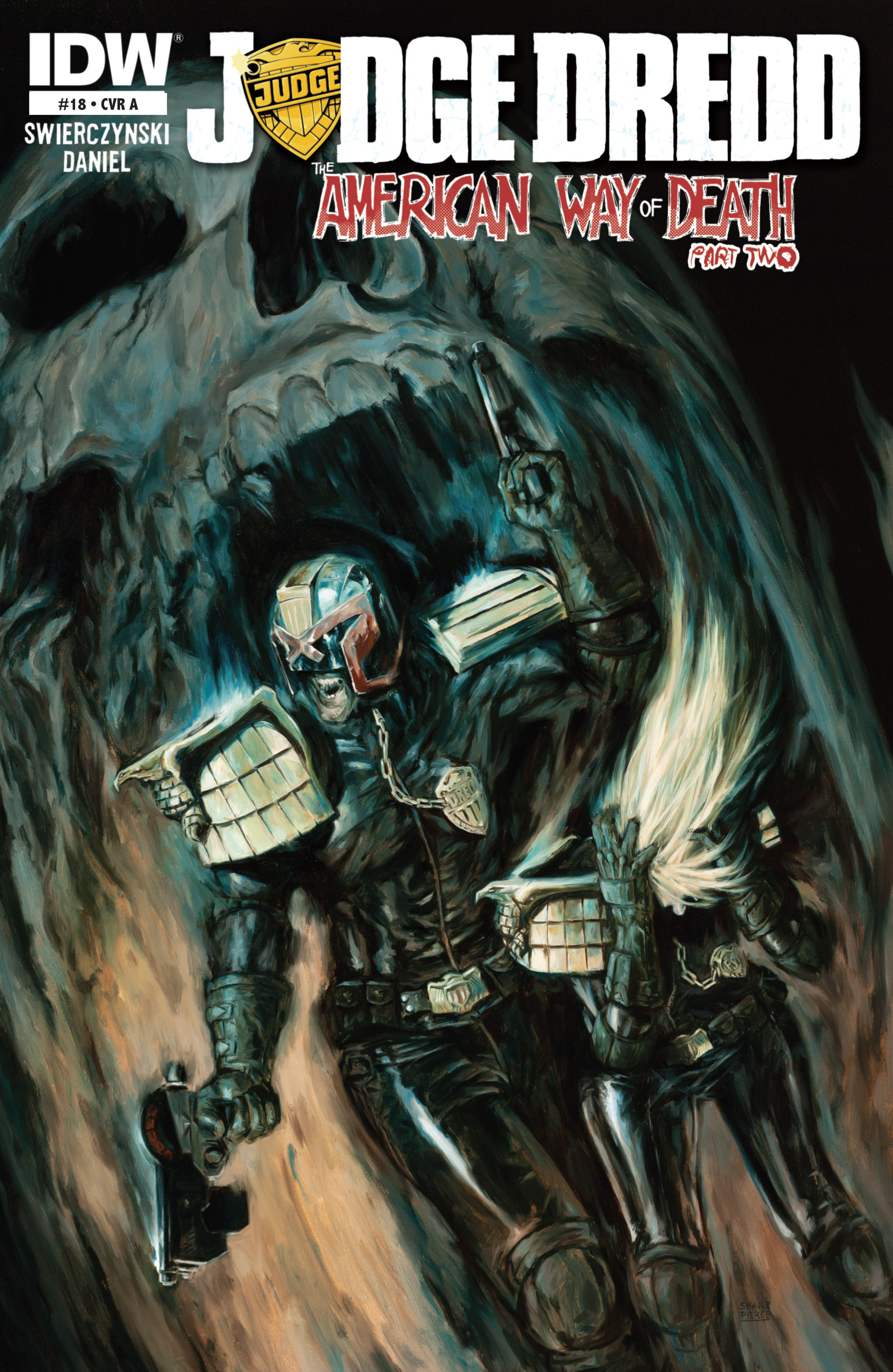Read online Judge Dredd (2012) comic -  Issue #18 - 1