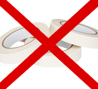 Cinta carrocero no usar sobre barniz Cinta carrocero no usar sobre barniz