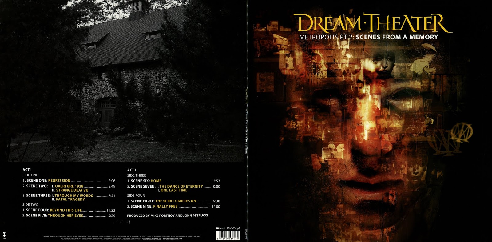 1999 Metropolis Pt. 2 Scenes From A Memory Dream Theater Rockronología