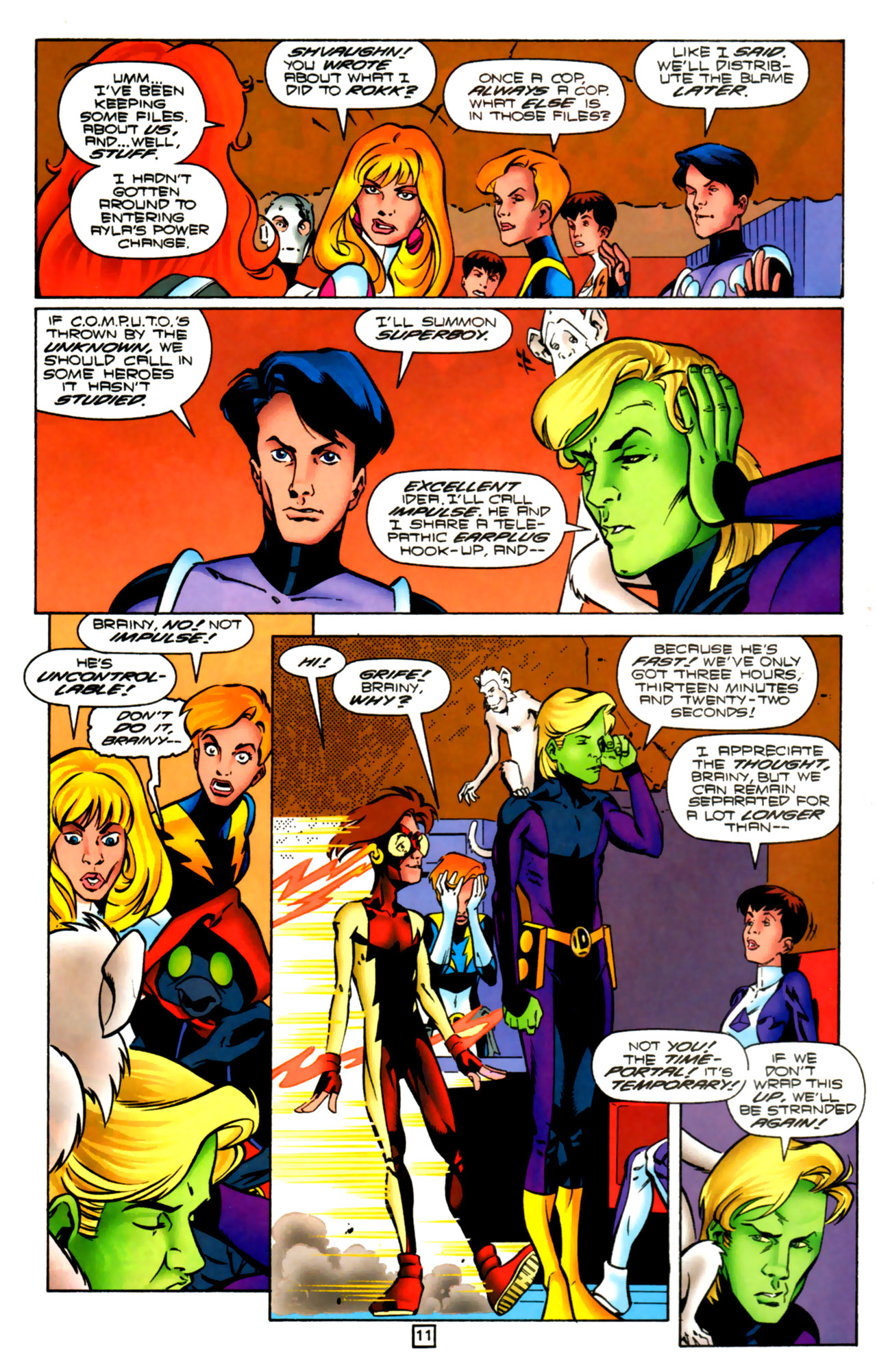 Legion of Super-Heroes (1989) 99 Page 11