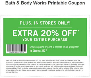 bath and body works coupons 2018