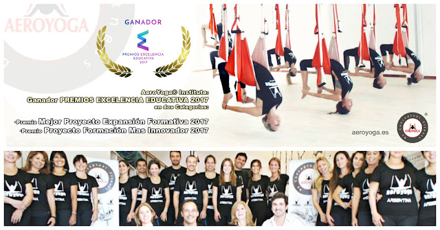 PREMIOS EXCELENCIA EDUCATIVA, METODO AEROYOGA, RAFAEL MARTINEZ, NOTA, PRENSA, TENDENCIAS, YOGA, PILATES, YOGA AEREO, AIRYOGA, TV, CURSOS, CLASES, COLUMPIO, PILATES, DEPORTE, EJERCICIO, EXERCICE, GRAVITY, GRAVEDAD,