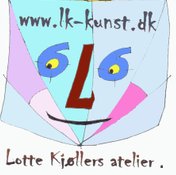 Lotte Kjoellers artstudio Atelier Lk-kunst.dk