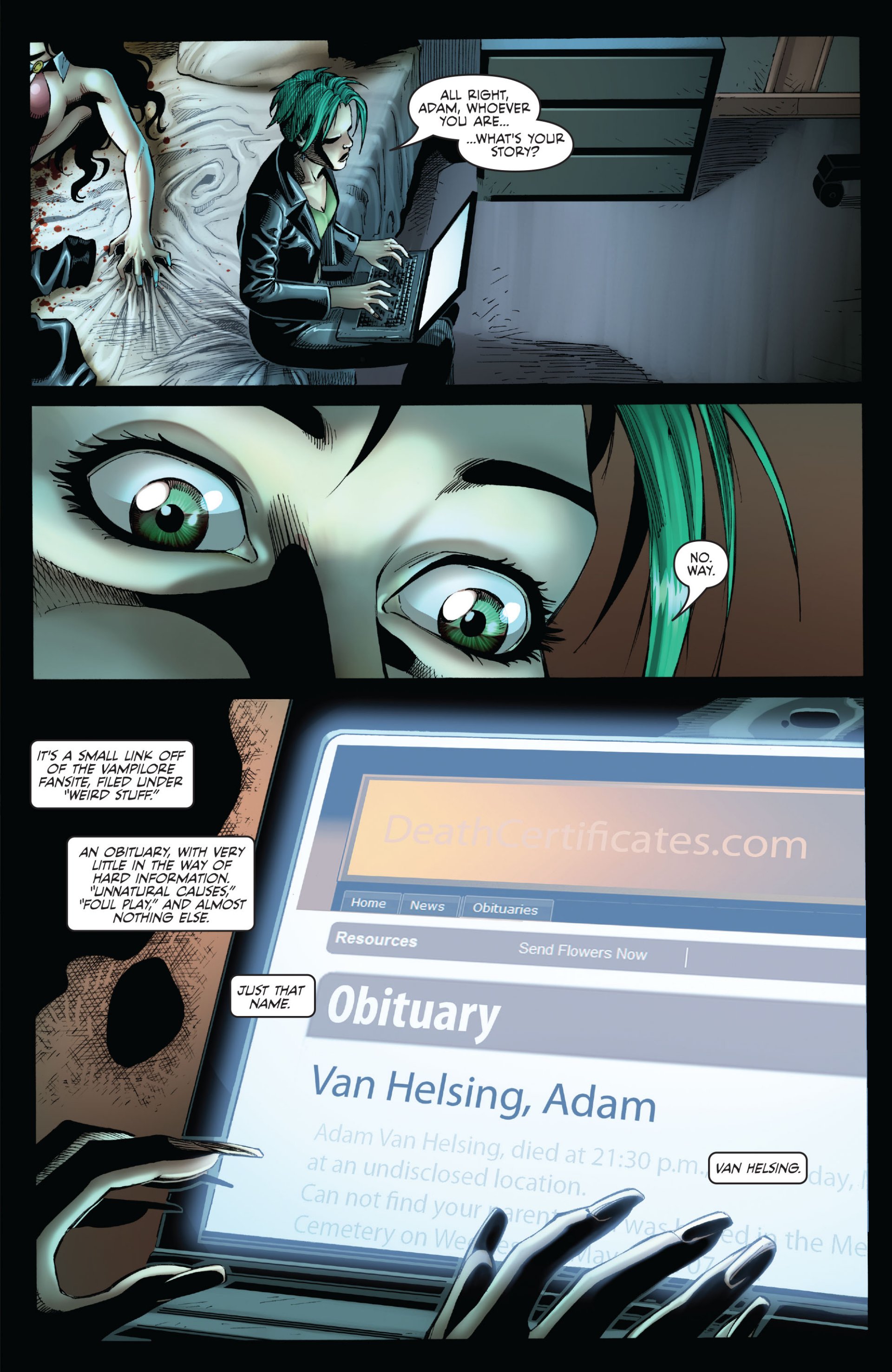 Read online Vampirella (2010) comic -  Issue #7 - 17