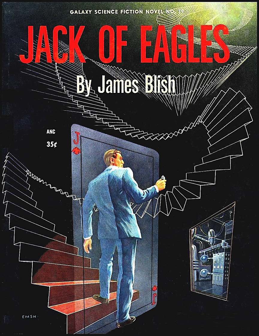 Ed Emshwiller an Ed Emshwiller illustration for "Jack of Eagles" by James Blish, a Galaxy novel