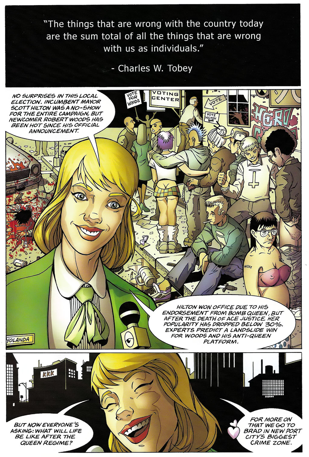 Read online Bomb Queen comic -  Issue #4 - 3