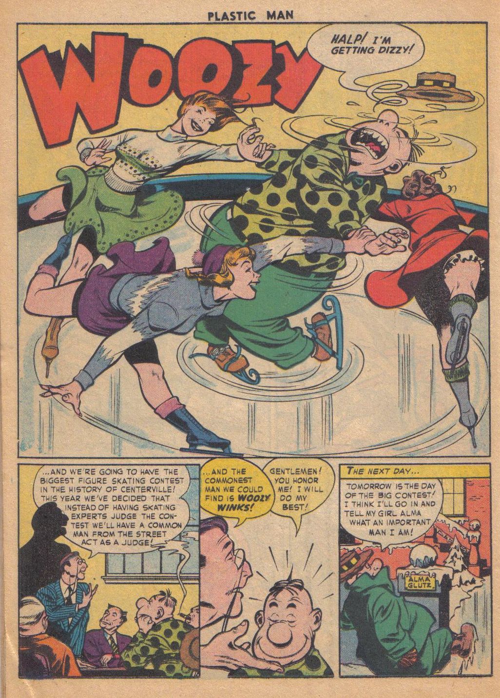 Read online Plastic Man (1943) comic -  Issue #64 - 18
