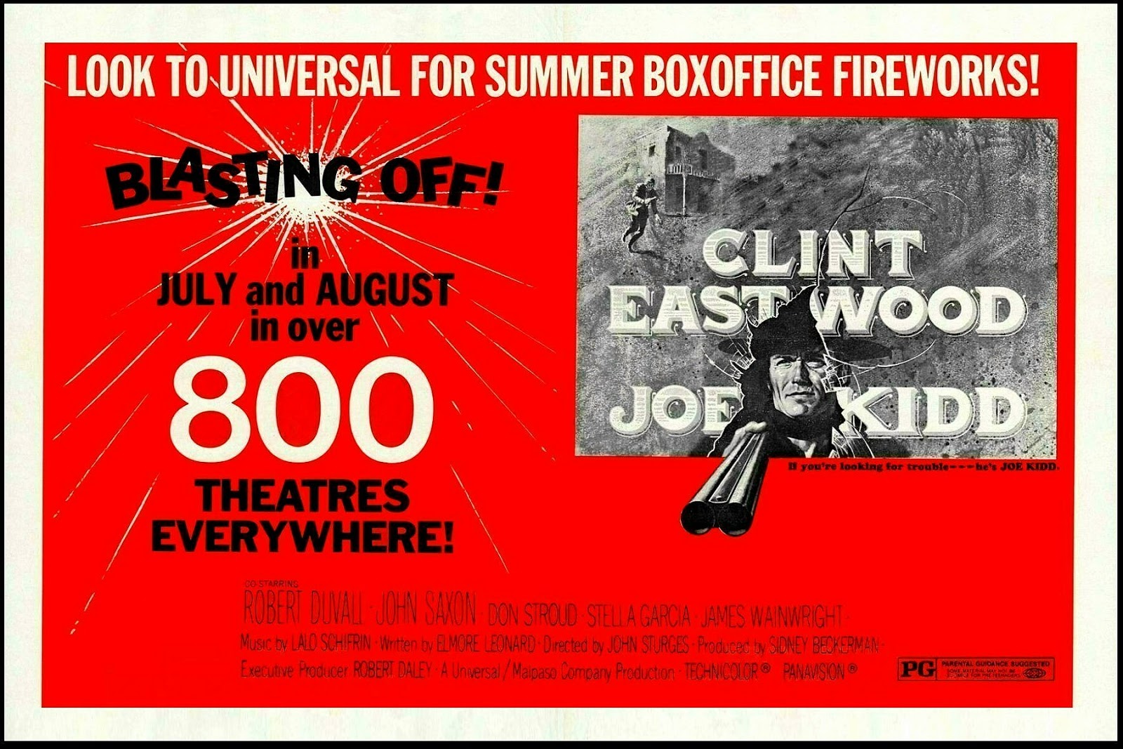 The Clint Eastwood Archive Joe Kidd 1972