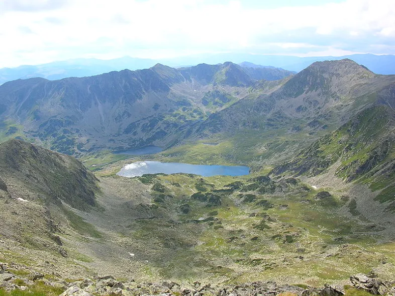 Danau glasial di Taman Nasional Retezat