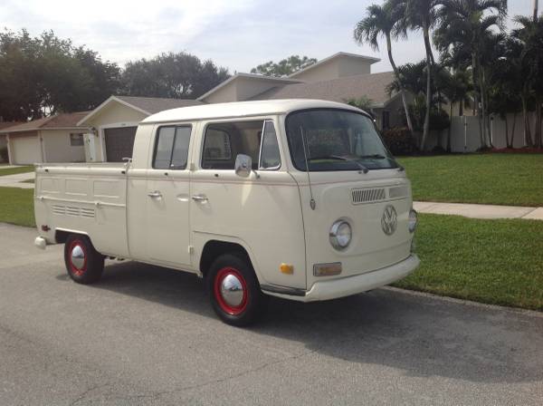 1970 VW T2 Double Cab | vw bus wagon