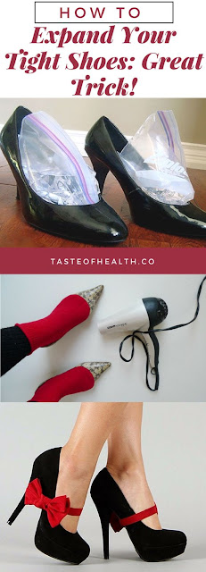 HOW TO EXPAND YOUR TIGHT SHOES: GREAT TRICK! - Health Hacks