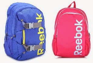 Reebok Backpacks- Flat 50% Off