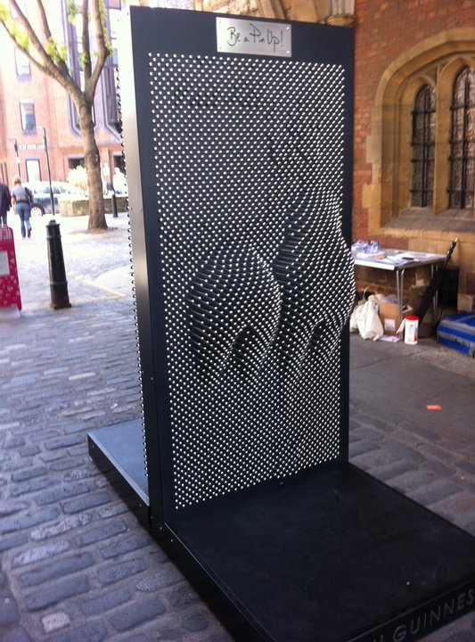 Project_Green_Shack Lifesized pin toy