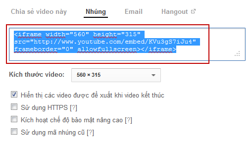 Get Youtube Video ID