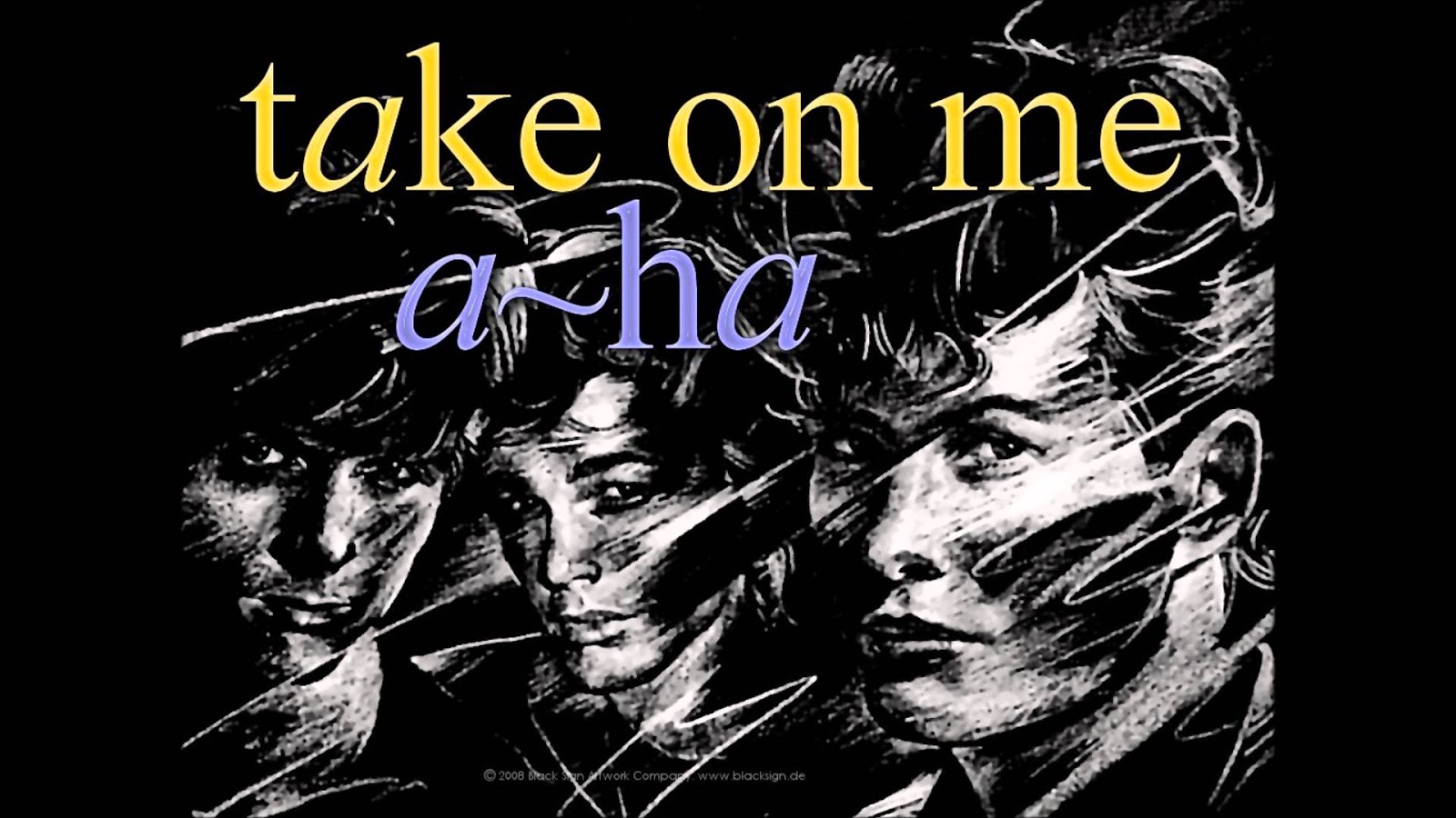 Lirik Terjemahan Band Lengkap Terjemahan Lirik Lagu A Ha Take On Me