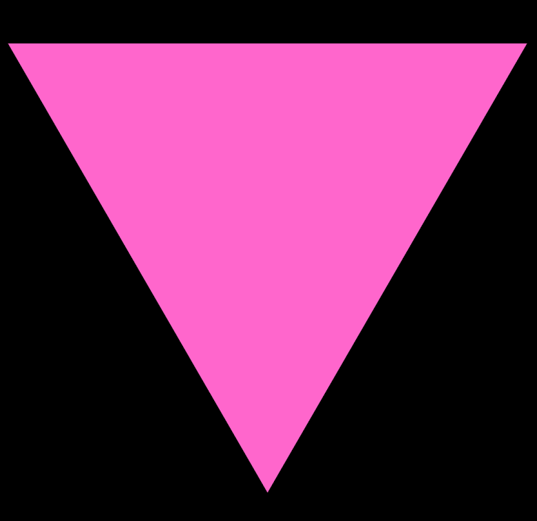 Gay Symbol Triangle 70