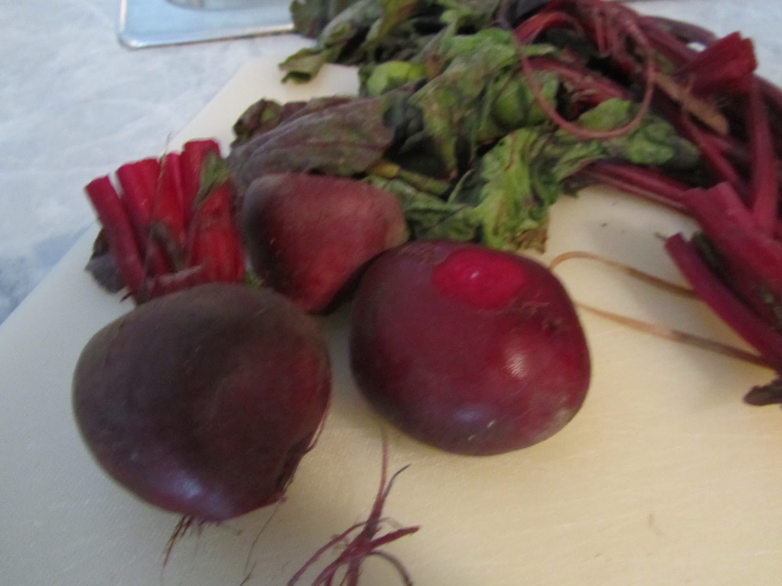 crimesNcooking: Roote Beete reloaded: Gedünstete Rote Beete mit Schafskäse