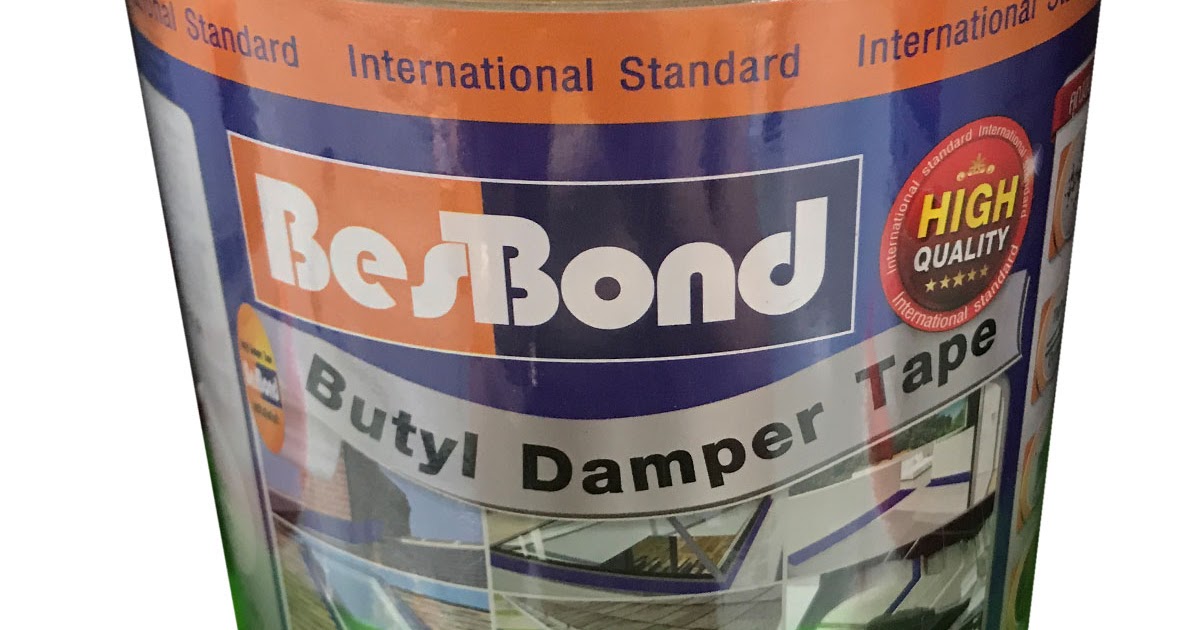 เทปบิวทิลกันน้ำ ปิดรอยต่อ Butyl Damper Tape