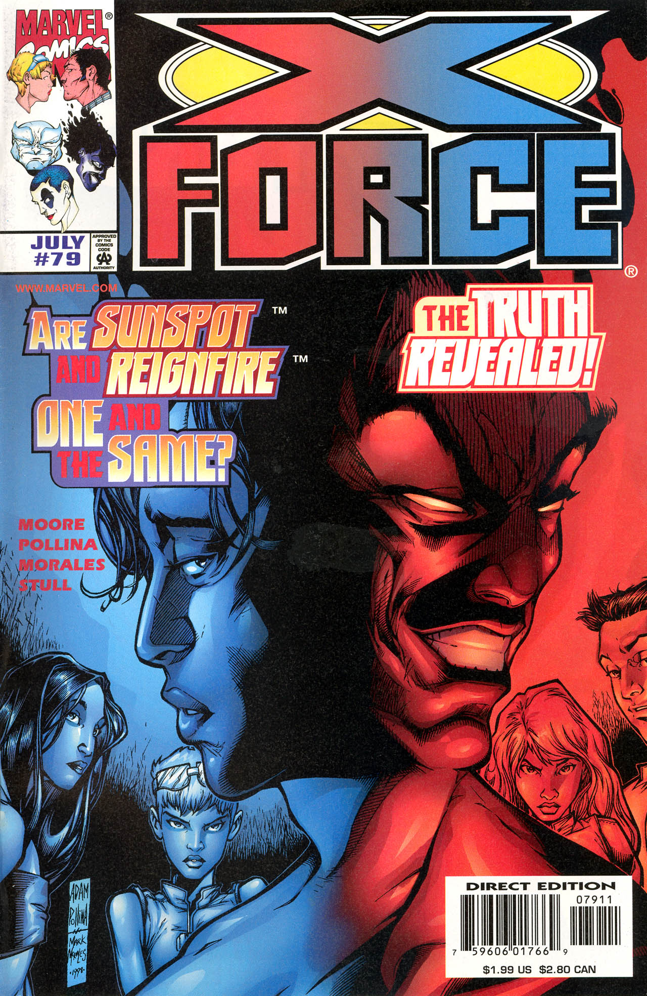 Read online X-Force (1991) comic -  Issue #79 - 1