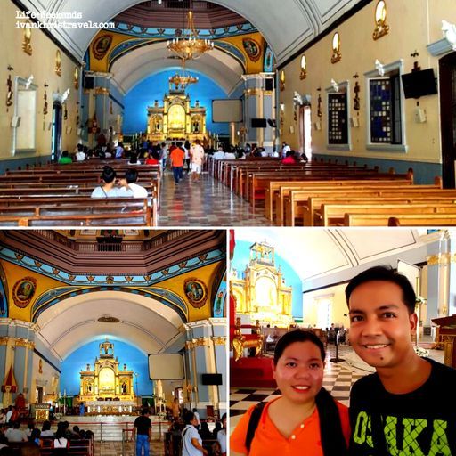 Inside the Our Lady of Manaoag Church