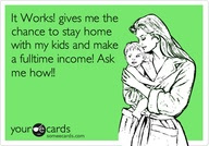 I love owning my own business and working from home!