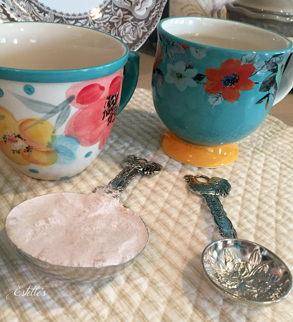 Estelle's CHOCOLATE ANGEL FOOD MUG CAKE WITH FRESH BERRIES
