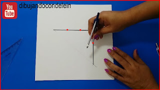 division de una recta, geometría , dibujo para principiantes, delein padilla dibujando con delein, clases gratis de dibujo, como dibujar, ideas para dibujo, dibujo facil, dibujo para principiantes, dibujo paso a paso, diy, tutorial de dibujo, mandala, zentangle  