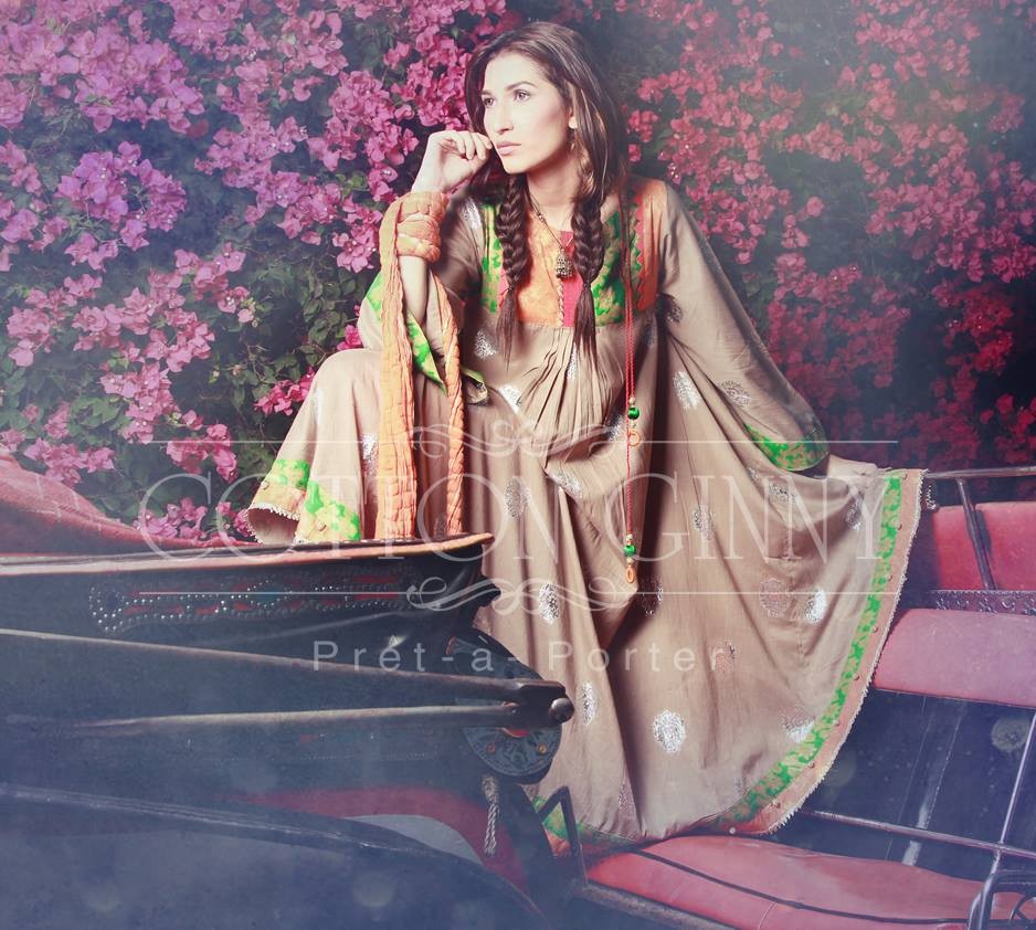 Cotton Ginny Pret a Porter Eid Collection 20132014 Festive Wear
