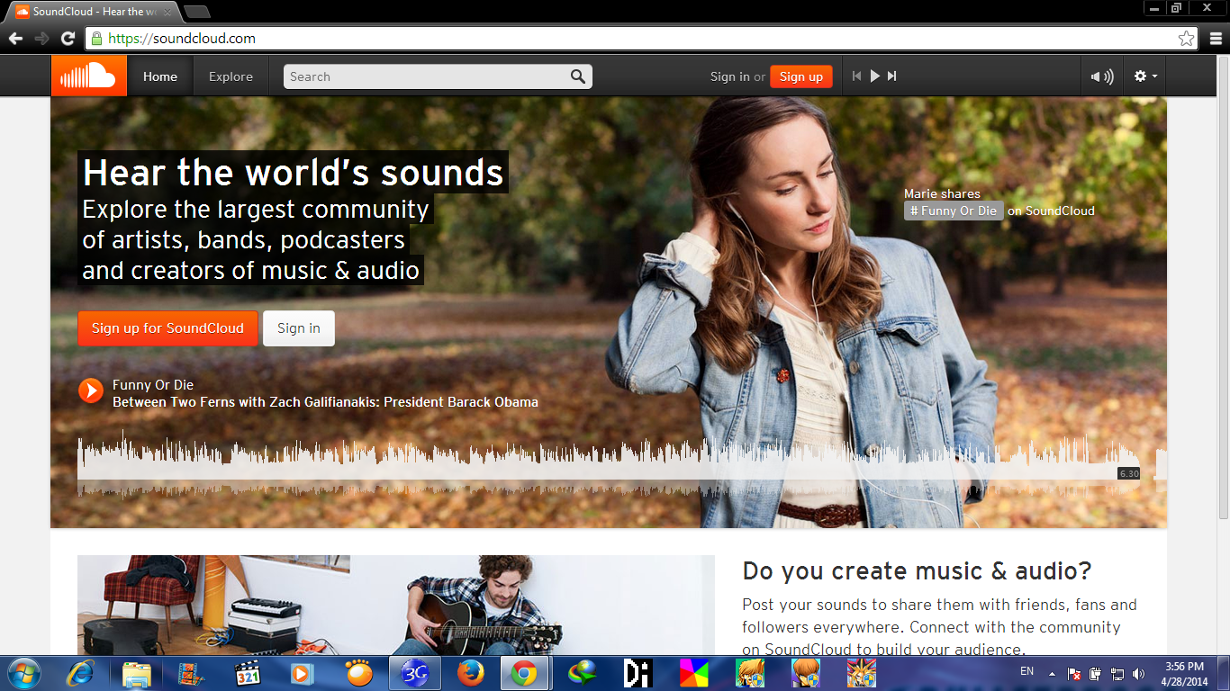 Share sounds. Soundcloud community. Isma_blog.