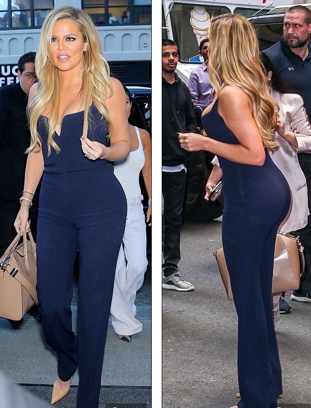 'This booty takes work!' Khloe Kardashian shows off her body in tight ...