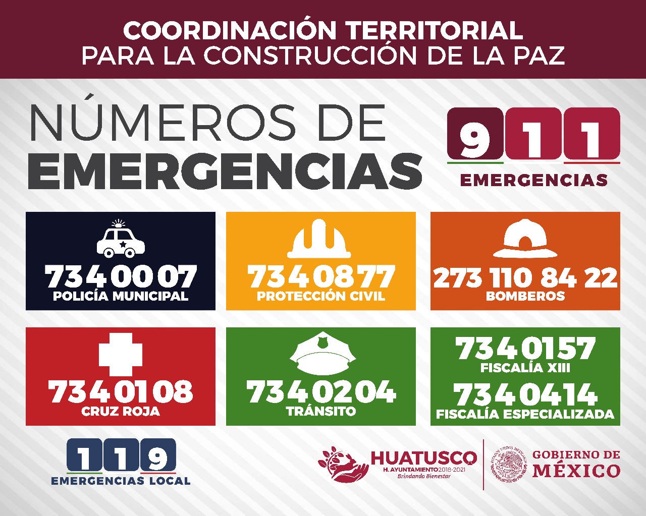 Numeros de Emergencia Huatusco