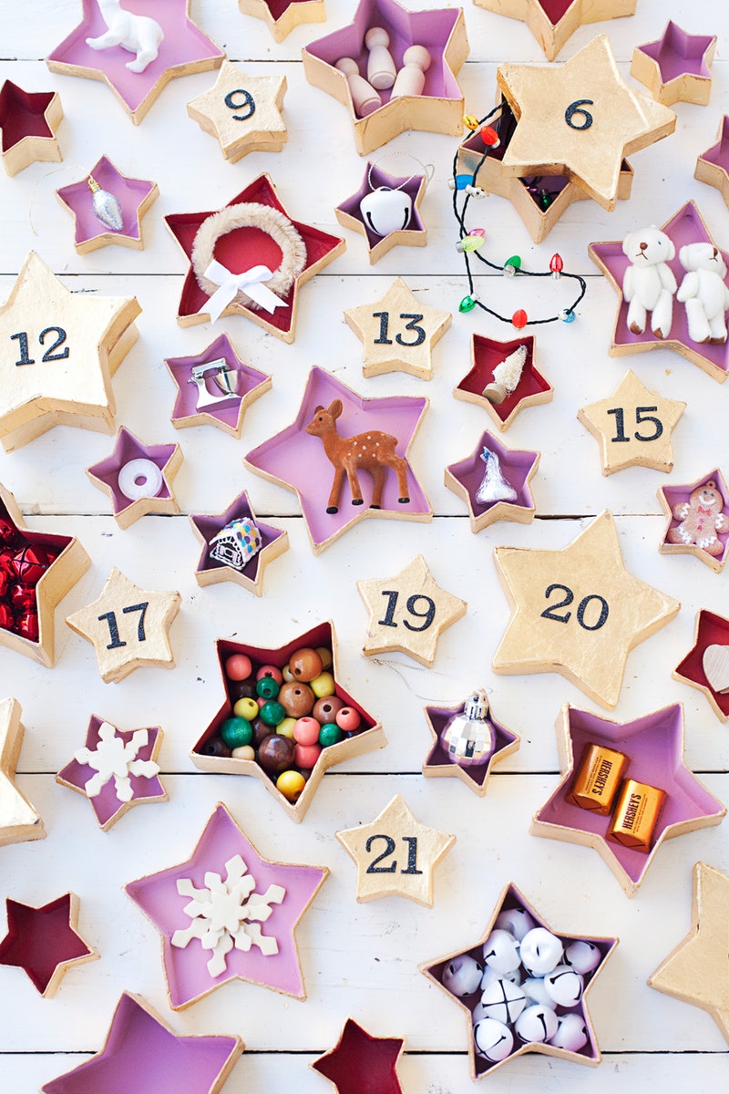 30 Idéias de Calendários do Advento... Super fácil de fazer.! Ainda dá