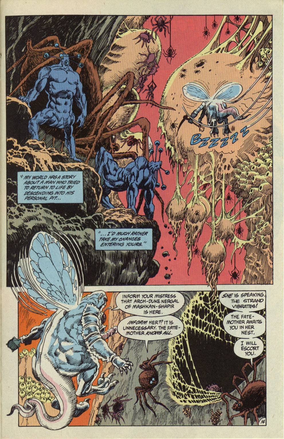 Read online Swamp Thing (1982) comic -  Issue #97 - 14