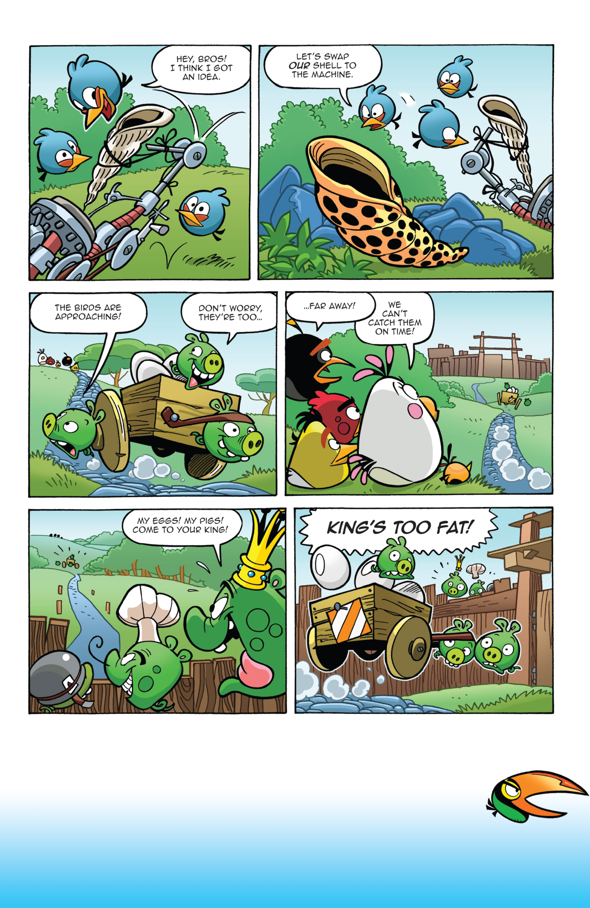 Read online Angry Birds Comics (2014) comic -  Issue #7 - 12