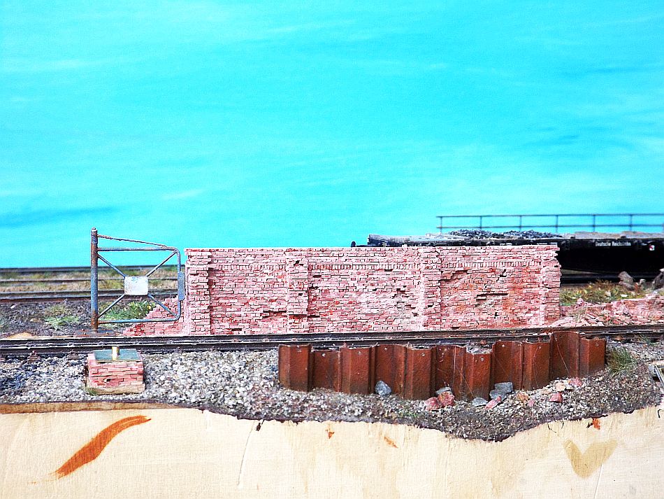 Die Merziener Privatbahn Ag Bb Strebstutzen Zum Abstutzen Der